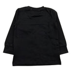 CESARE PACIOTTI shirt girocollo tinta unita con stampa Nero per Neonato TSP5310BNX NERO CESARE PACIOTTI 
