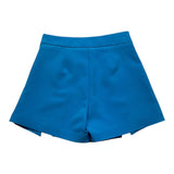 Vicolo Short Einfarbig Mit Verstellbarer Taille Kobalt Für Mädchen