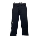 MSGM leggins tinta unita con logo Nero per Bambina MS027074 NERO MSGM 