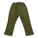 NEVER TOO pantalone tinta unita cn elastico in vita Verde per Bambino NT2153NJ VERDE NEVER TOO 