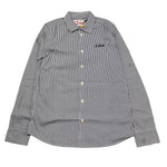 Saint Barth Camicia Manica Lunga Fantasia A Righe per Bambino AGN000100118 BLU SAINT BARTH 