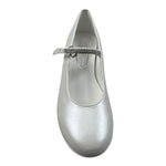 Valentino Minale Ballerina Tinta Unita con Brillantini per Bambina 23334 BIANCO VALENTINO MINALE 