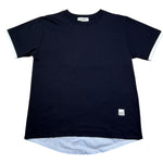 Paolo Pecora T-Shirt Girocollo Tinta Unita per Bambino PP4353 BLU PAOLO PECORA 