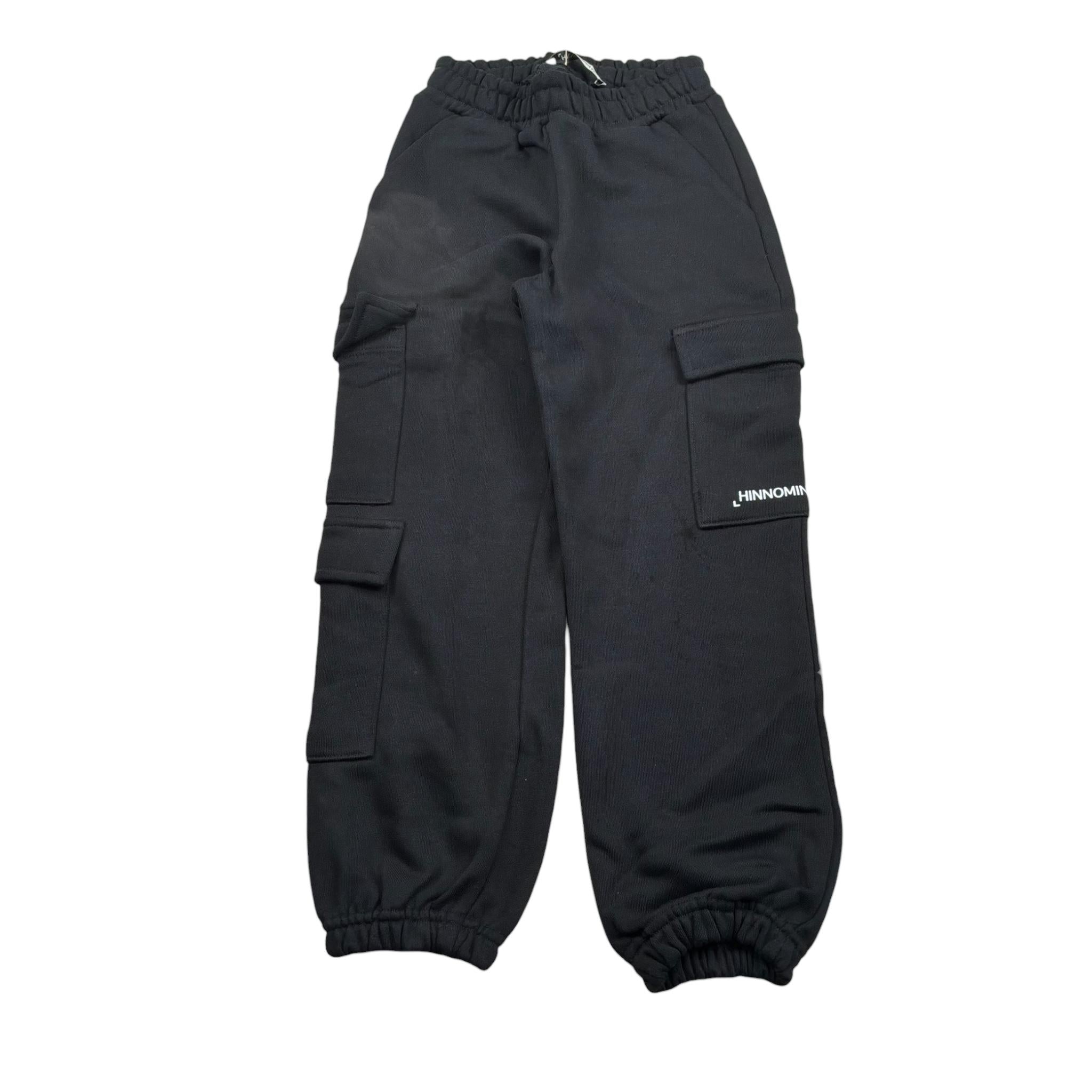 Hinnominate Pantalone Modello Tuta Tinta Unita con Elastico In Vita per Bambino 3641PF00010 NERO HINNOMINATE 