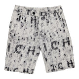John Richmond Bermuda Tinta Unita Logato per Bambino RBO24168BE BIANCO JOHN RICHMOND 