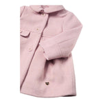 MAYORAL cappotto tinta unita con finte tasche Rosa per Bambina 2479J ROSA MAYORAL 