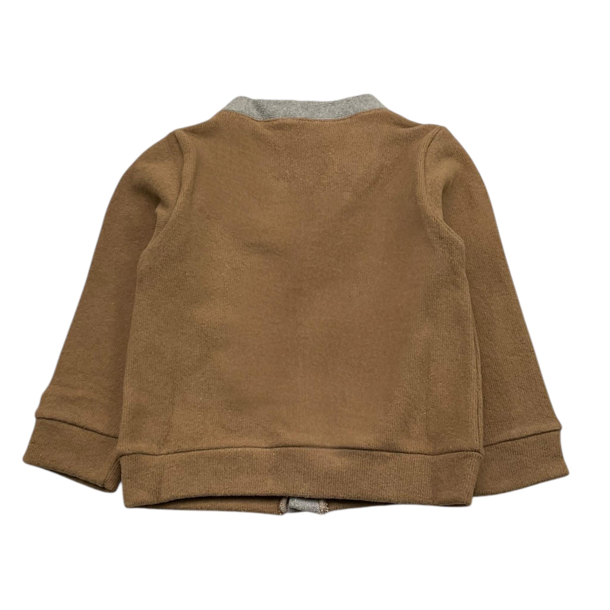 LE BEBE' cardigan tinta unita con profili in contrasto Biscotto per Neonato LBB4676 BISCOTTO LE BEBE' 