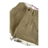 Cesare Paciotti Bermuda Einfarbig mit verstellbarer Taille Beige für Jungen