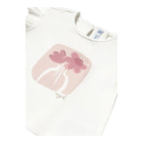 Mayoral T-Shirt Girocollo Tinta Unita con Stampa per Neonata 10422 BIANCO MAYORAL 