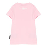 John Richmond T-Shirt Girocollo Tinta Unita con Stampa per Neonata RIP25002TSXXXXX ROSA JOHN RICHMOND 