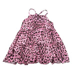 4Giveness Abito Tinta Unita con Fantasia Maculata per Neonata FGCN3965 ROSA 4GIVENESS 