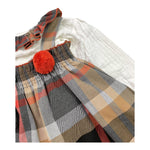 JULIANA completo 2pz maglia-gonna Bianco per Neonata DJDK BIANCO JULIANA 