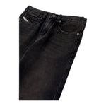 DIESEL jeans tinta unita 5 tasche Nero per Bambino J019233 NERO DIESEL 