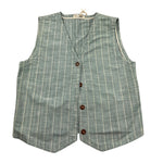 Zhoe & Tobiah Gilet Tinta Unita per Bambino HBE1 VERDE ACQUA ZHOE & TOBIAH 