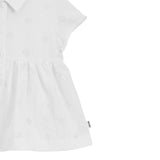 Boss Set Abito-Coulotte Tinta Unita per Neonata J52183 BIANCO BOSS 