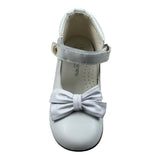 Andanines Ballerina Tinta Unita con Fiocco per Bambina 251192 BIANCO ANDANINES 