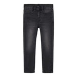 MAYORAL jeans tinta unita con girovita regolabile Nero per Bambino 4521 NERO MAYORAL 