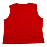 Hinnominate Tanktop mit Rundhalsausschnitt und einfarbigem, rotem Aufdruck für Mädchen