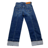 Replay Jeans Solid Color Palazzo Modell Blau für Mädchen