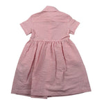 Il Gufo Abito Mezza Manica Tinta Unita con Fantasia A Righe per Neonata P25VM780C1080N BIANCO/ROSA IL GUFO 