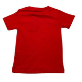F**K Einfarbiges Rundhals-T-Shirt mit rotem Aufdruck für Babys