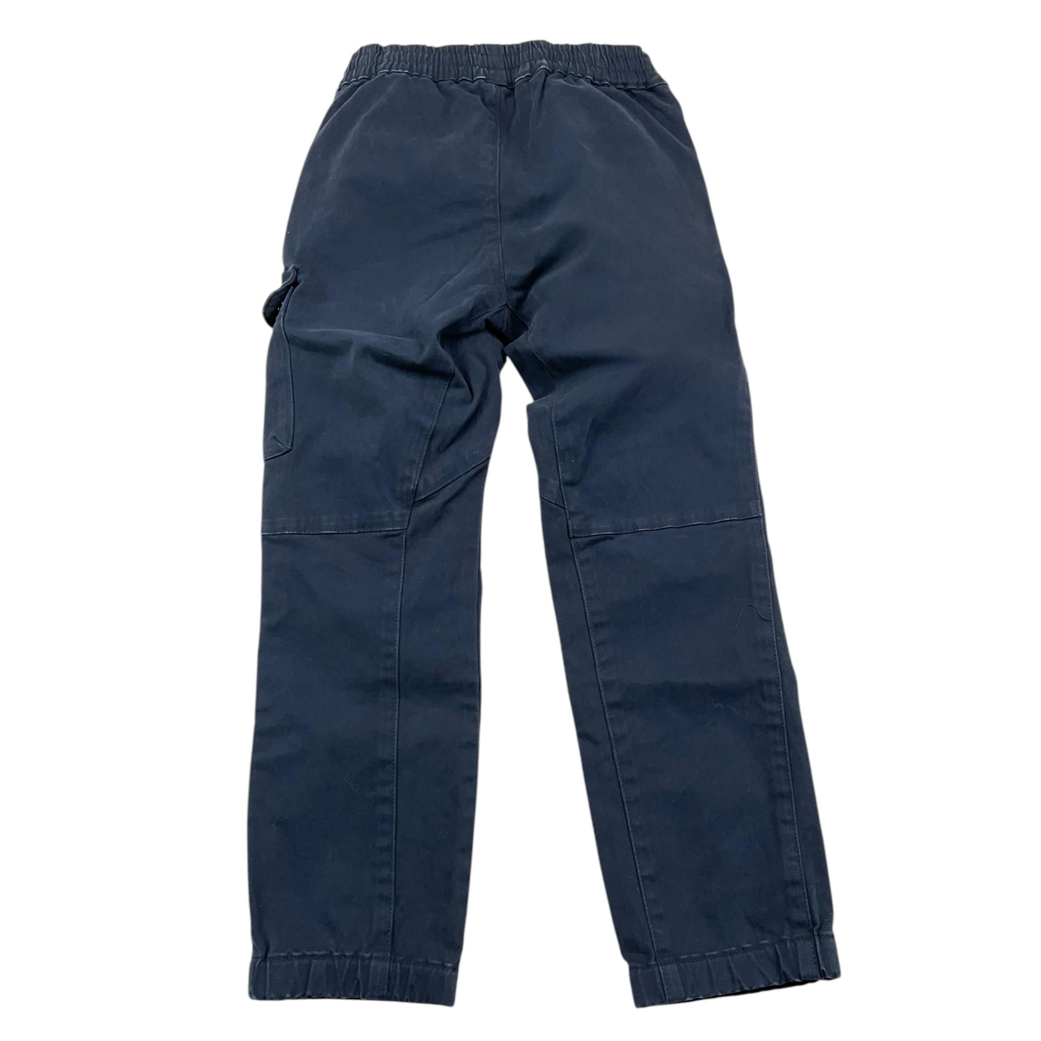 C.P. COMPANY pantalone tinta unita con elastico in vita Blu per Bambino CMP005 BLU C.P. COMPANY 
