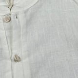 Petit Indi Polo Mezza Manica Girocollo Tinta Unita  per Neonato SS25BK7120XN BIANCO PETIT INDI 