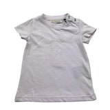 Trussardi T-Shirt Girocollo Tinta Unita con Logo per Neonata TIP26010TSA ROSA TRUSSARDI 