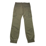 Yours Einfarbige Hose mit verstellbarer Taille Grün für Jungen