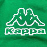 KAPPA felpa girocollo tinta unita con stampa Verde per Bambino 361U7MW VERDE KAPPA 