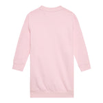 GUESS abito girocollo tinta unita con logo Rosa per Bambina K3YK25KA6R3 ROSA GUESS 