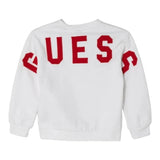GUESS felpa tinta unita girocollo Bianco per Bambino N3YQ05KAD73 BIANCO GUESS 