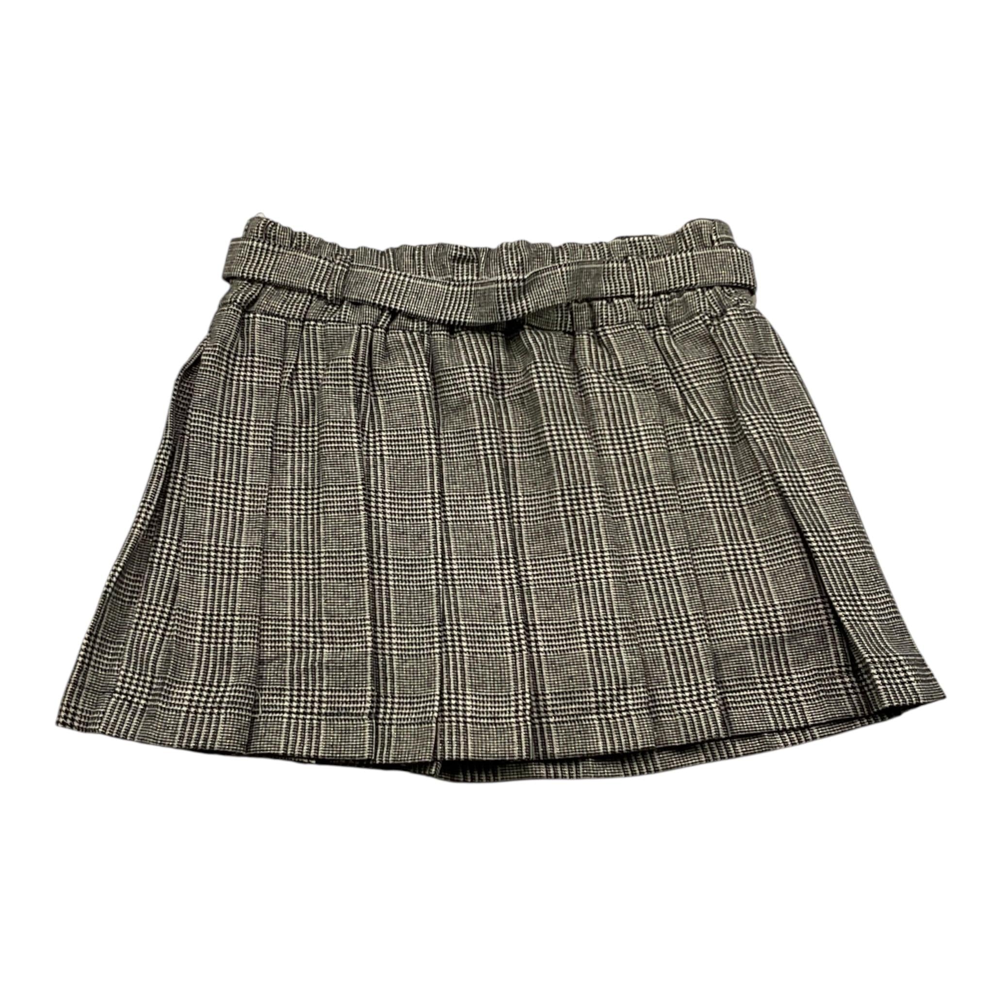 LU LU BY MISS GRANT gonna stampa fantasia cn cinturino Nero per Bambina LL3022 NERO LU LU BY MISS GRANT 