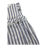 J.O. Milano Pagliaccetto Bicolore con Fantasia A Righe per Neonata 171B4 BIANCO/BLU J.O. MILANO 