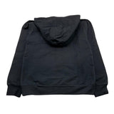 NEVER TOO felpa chiusa con cappuccio tinta unita con logo Nero per Bambino NT2081RX NERO NEVER TOO 