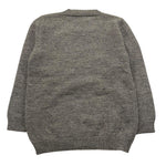PER TE maglia girocollo tinta unita con ricamo auto Grigio per Neonato 44016 GRIGIO PER TE 