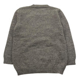 PER TE maglia girocollo tinta unita con ricamo auto Grigio per Neonato 44016 GRIGIO PER TE 