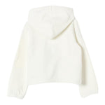 LIU JO felpa tinta unita con cappuccio e stampa Panna per Bambina KF4059X PANNA LIU JO 