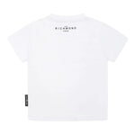John Richmond T-Shirt Girocollo Tinta Unita con Stampa per Neonato RBP25003TSJN BIANCO JOHN RICHMOND 