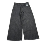 John Richmond Jeans Tinta Unita Modello A Palazzo per Bambina RGP26059JE NERO JOHN RICHMOND 