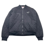 Cesare Paciotti – Schlichte Wildlederjacke mit Reißverschluss und schwarzem Logo für Jungen