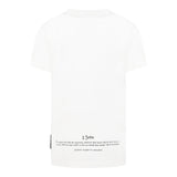 John Richmond T-Shirt Girocollo Tinta Unita con Stampa per Bambino RBP25057TS BIANCO JOHN RICHMOND 