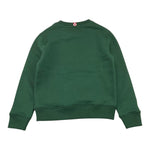 SAINT BARTH felpa girocollo tinta unita con stampa Verde per Bambino STBSPORT VERDE SAINT BARTH 