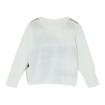 LIU JO maglia tricolore girocollo con fantasia Bianco per Neonata KF4124MA51L BIANCO LIU JO 