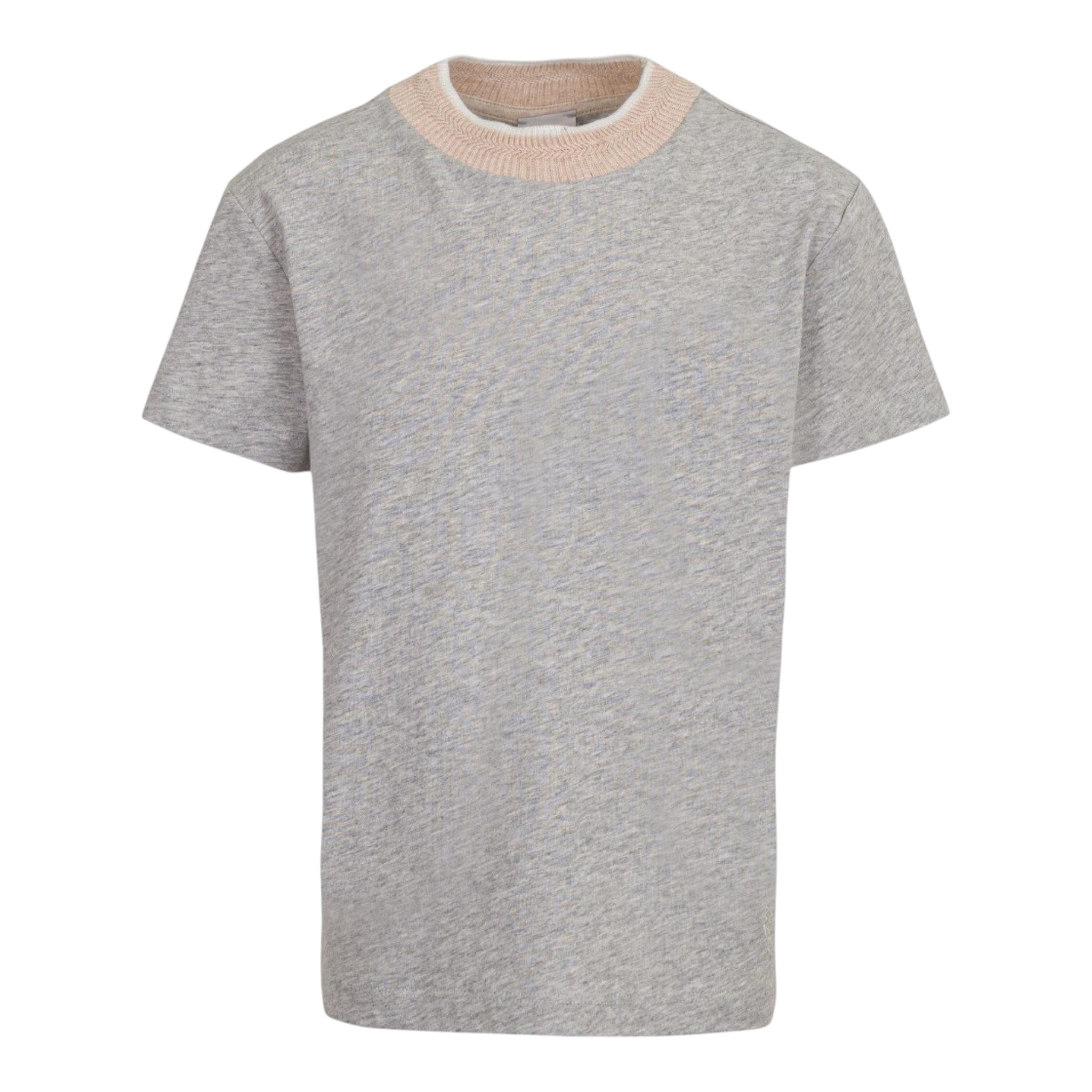Eleventy T-Shirt Girocollo Tinta Unita per Bambino EW8P01 GRIGIO ELEVENTY 