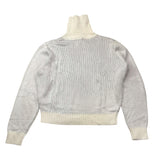 FUN & FUN maglia tinta unita collo alto con brillantini Panna per Bambina FNJSW15937 PANNA FUN & FUN 