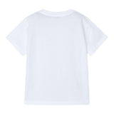 Mayoral T-Shirt Girocollo Tinta Unita con Stampa per Bambino 3032 BIANCO MAYORAL 
