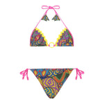 4Giveness Costume 2 Pezzi Triangol-Slip Multicolor per Bambina 125GBWBK5102 MULTICOLOR 4GIVENESS 