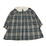 Tartine Et Chocolat Langarmkleid mit blauem Kragen für Baby Mädchen