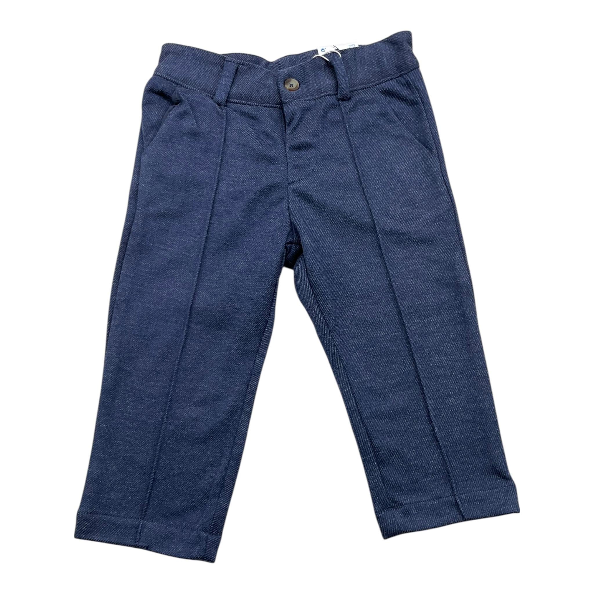 MAYORAL pantalone tinta unita con girovita regolabile Blu per Neonato 2531 BLU MAYORAL 